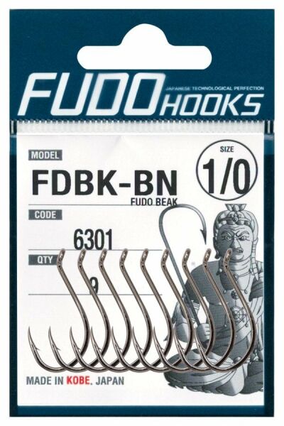 Fudo 6301 Fudo Beak Black Nikel İğne 1