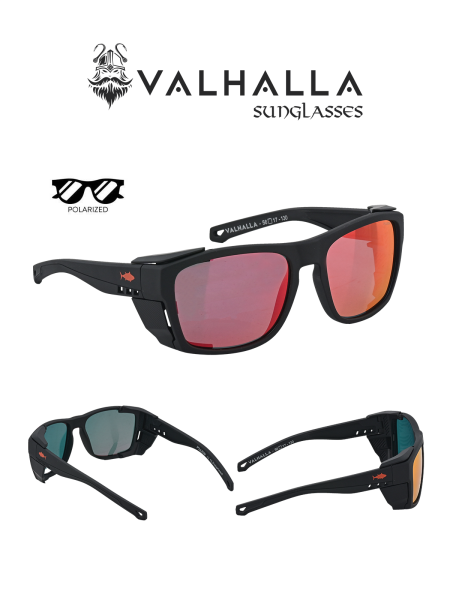 Fujin Valhalla Güneş Gözlüğü Black Red