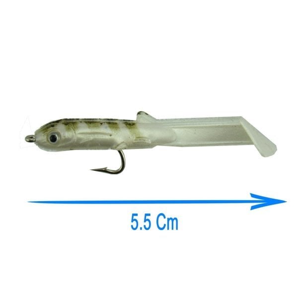 Eel Lure 5,5 Cm Silikon Cc09