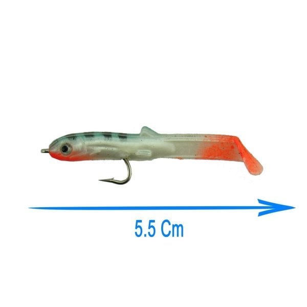 Eel Lure 5,5 Cm Silikon Cc10