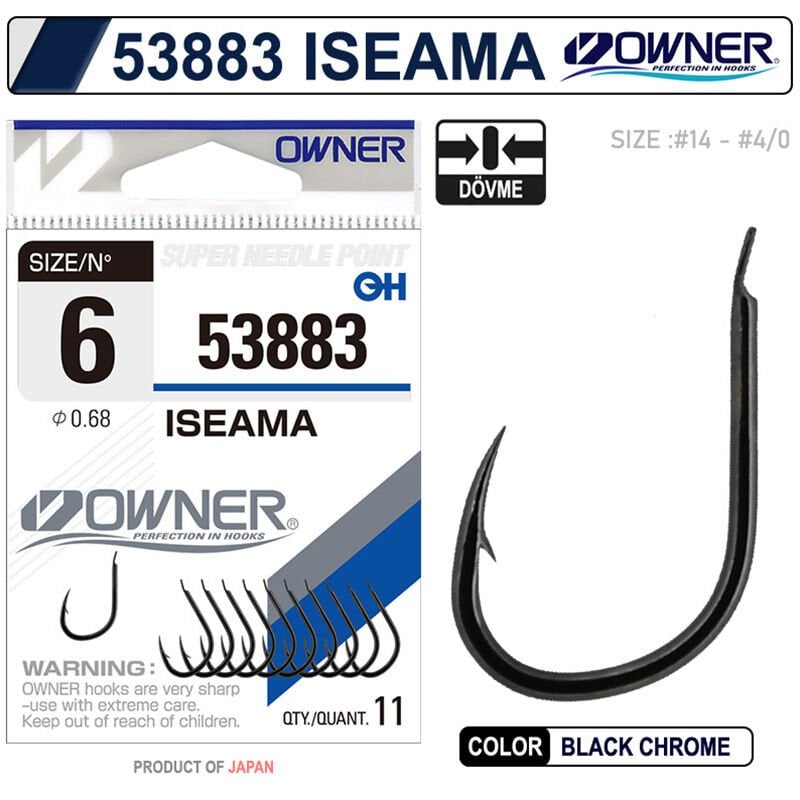 OWNER 53883 ISEAMA 4-0