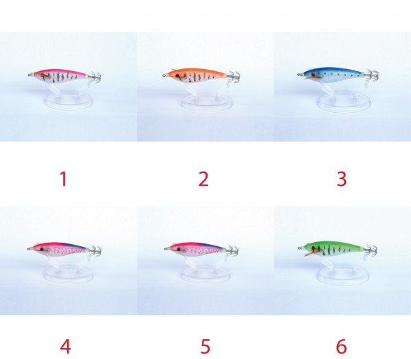 Captain 3009 Kalamar Zokası 8cm Flash Filinta Squid 6