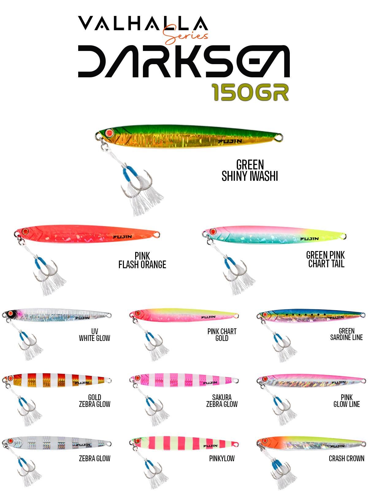 Fujin Valhalla Darksea 150gr Metal Jig Yem