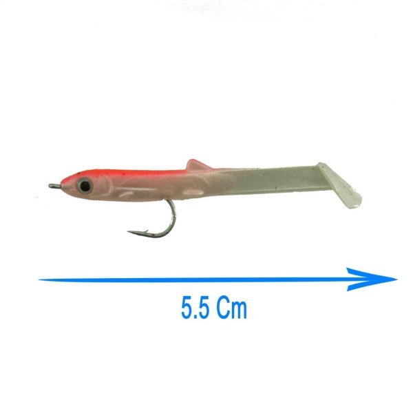Eel Lure 5,5 Cm Silikon Cc14