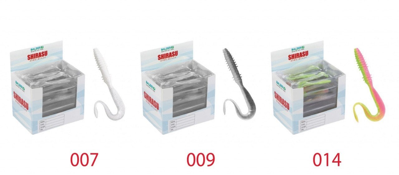 Balzer 13634 Shirasu Haruto Snake 6cm Silikon Suni Yem 100'lü Set