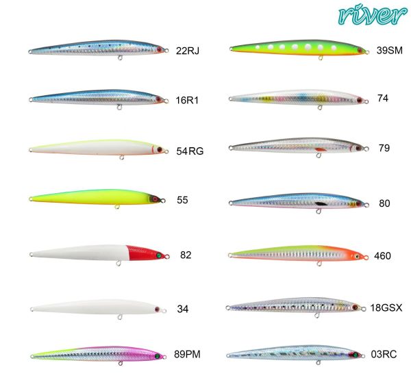 River Slimpen 130S 13Cm 30Gr 34