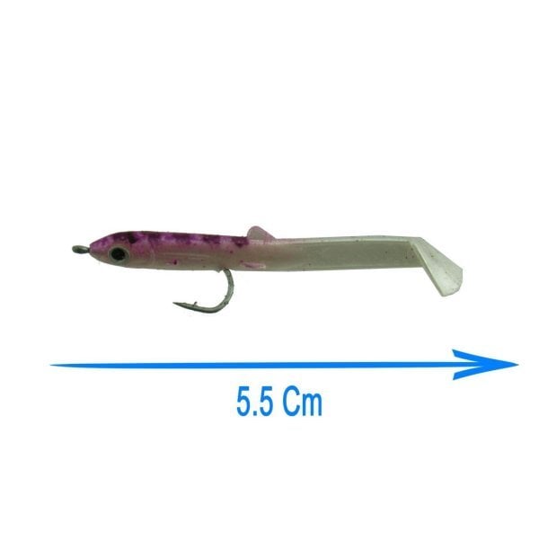 Eel Lure 5,5 Cm Silikon Cc03