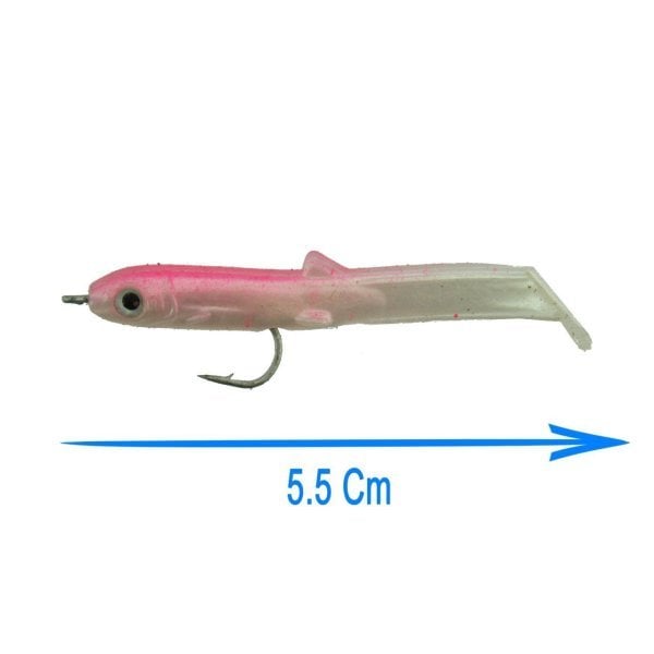 Eel Lure 5,5 Cm Silikon Cc15