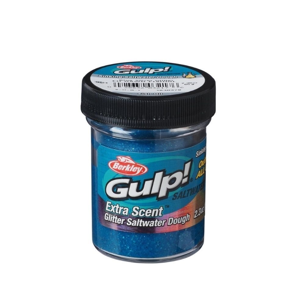 Berkley PowerBait Extra Scent Saltwater Hamur FISHOIL-BLUE SILVER - 50GR