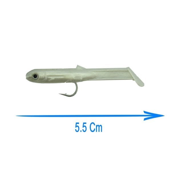 Eel Lure 5,5 Cm Silikon Cc05