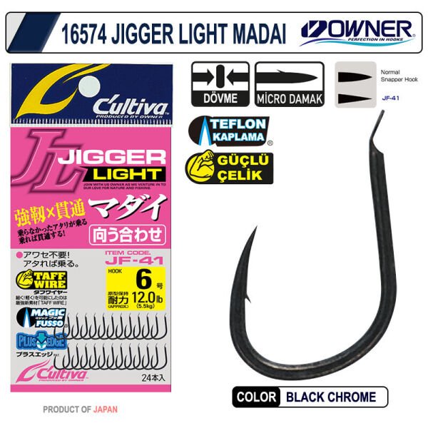 Cultiva 16574 Jigger Light Madai 12