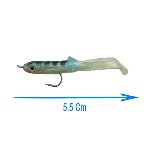 Eel Lure 5,5 Cm Silikon Cc06