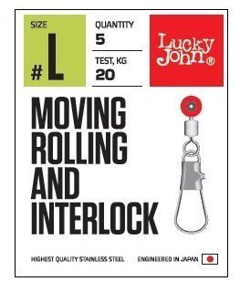 Lucky John Klips 5105 Gözlü Fırdöndülü Klips S