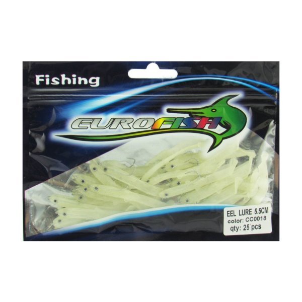 Eel Lure 5,5 Cm Silikon Cc18