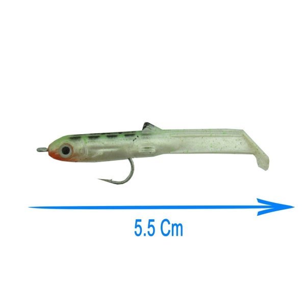 Eel Lure 5,5 Cm Silikon Cc07