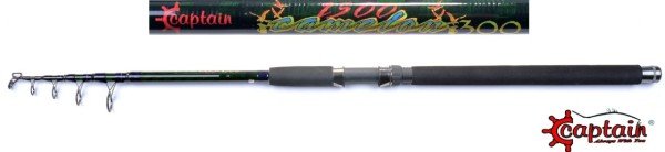 Captain 1500 Camelon Teleskopik Kamış 100-200gr Atar