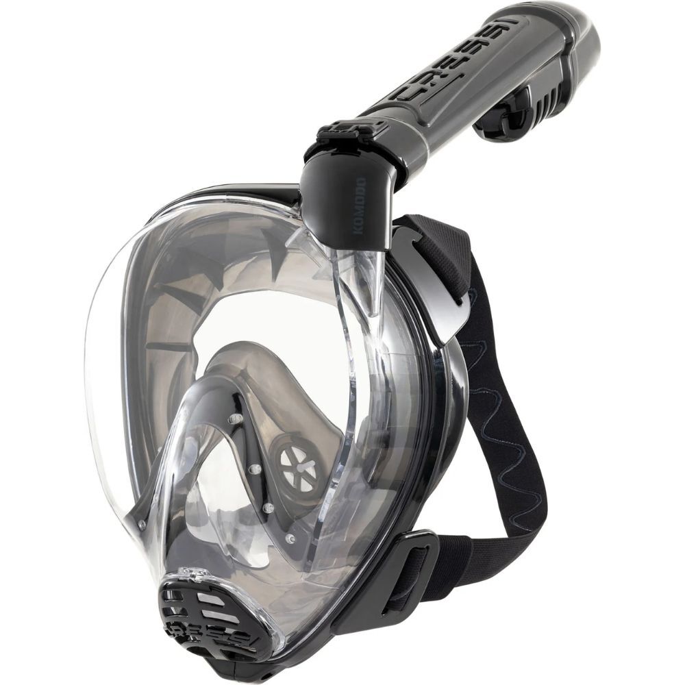 Cressi Komodo Dalış Maskesi BLACK-BLACK - M-L