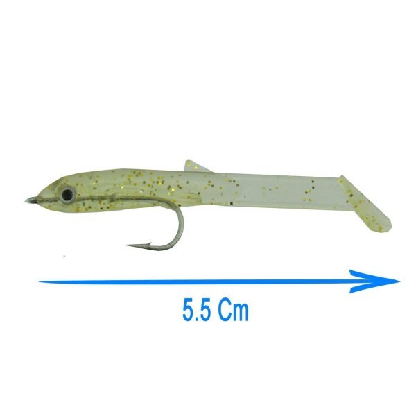 Eel Lure 5,5 Cm Silikon Cc19