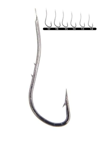 Youvella 1316 Çift Tırnaklı Canlı Yem İğnesi 100lü Kutu Black Nikel