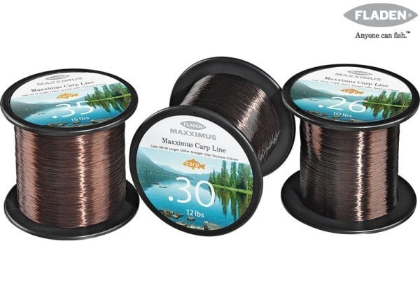 Fladen Maxximus Carp 1200M Kahve Sazan Misinası 0.33 MM