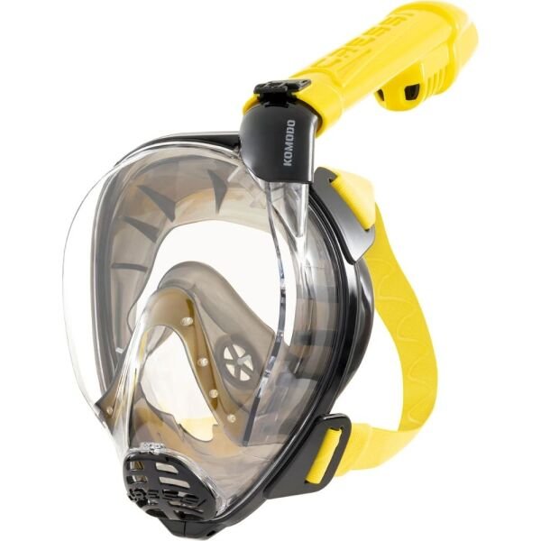 Cressi Komodo Dalış Maskesi BLACK-YELLOW - S-M