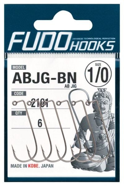 Fudo 2101 Ab Jig Black Nikel İğne 4/0