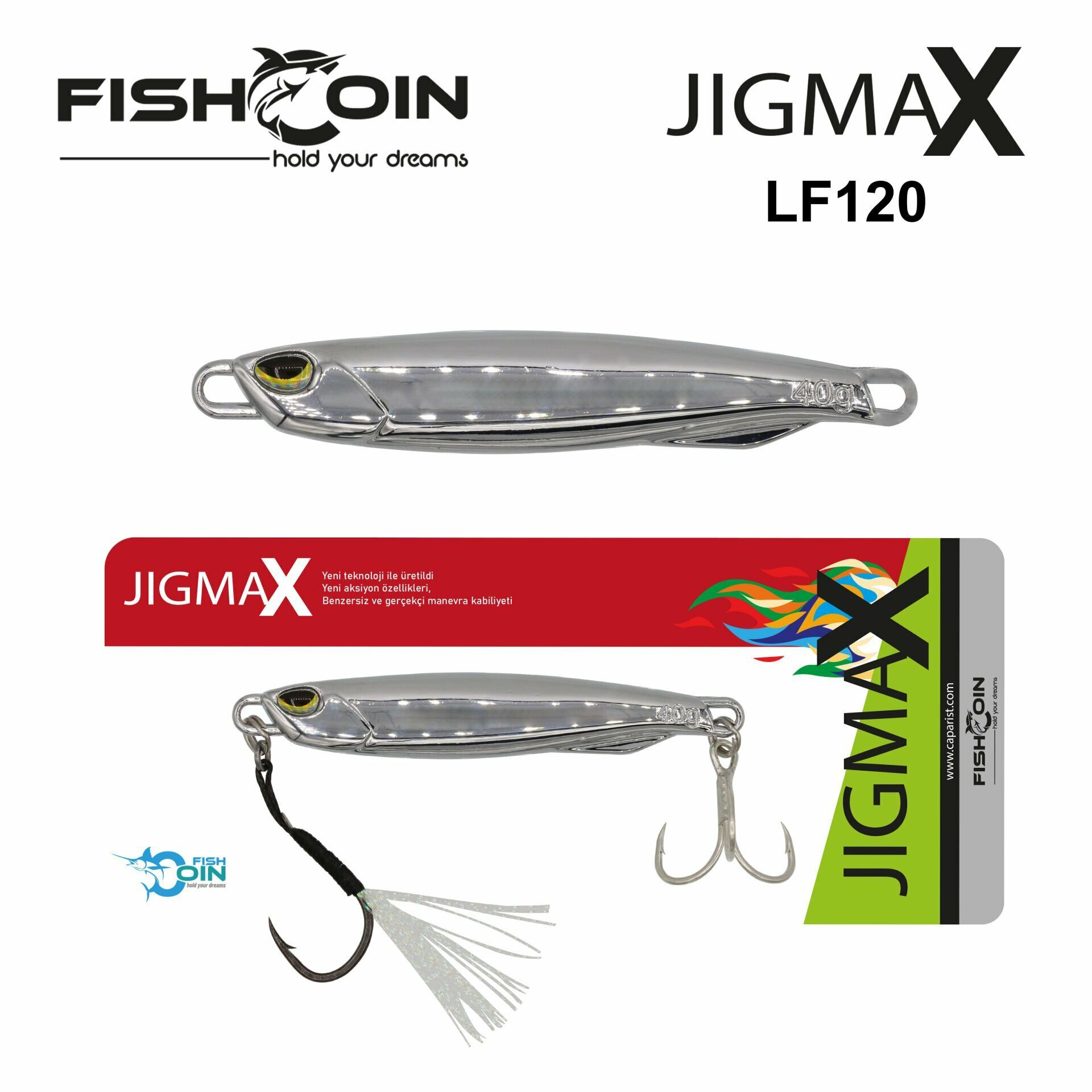 Fishcoin Jigmax LF120 20 g