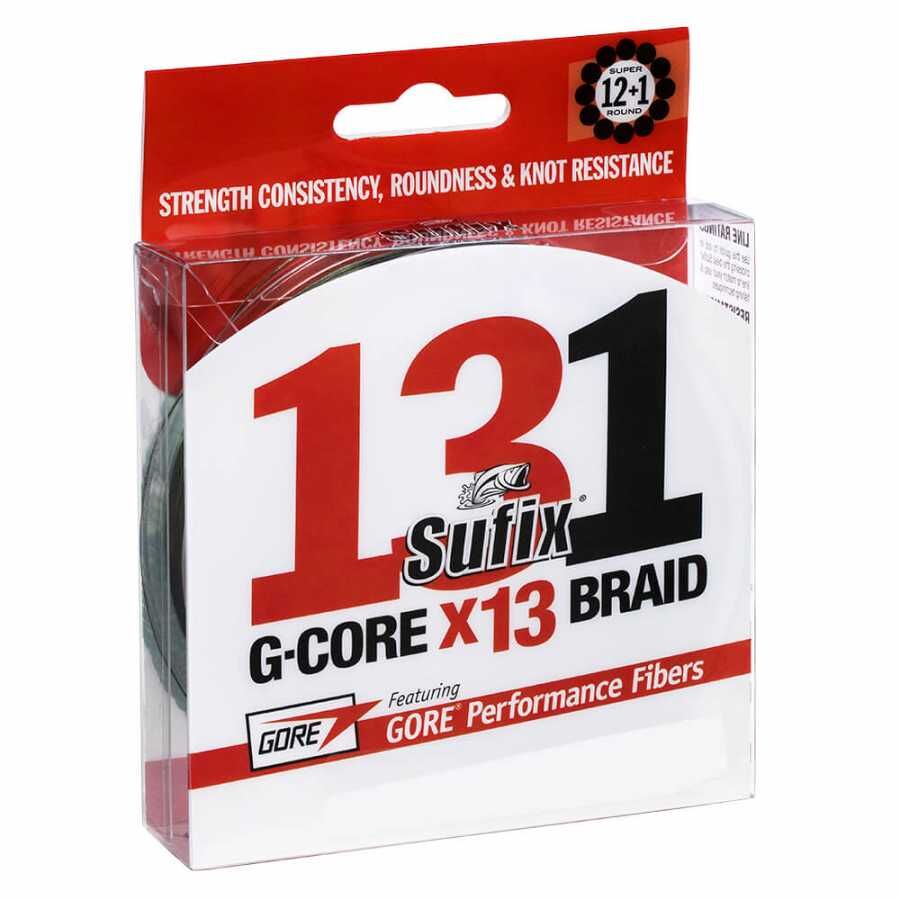 Sufix 131 G-Core X13 İp Misina LO-VIS GREEN - 0.285MM - 300M - 15.88KG