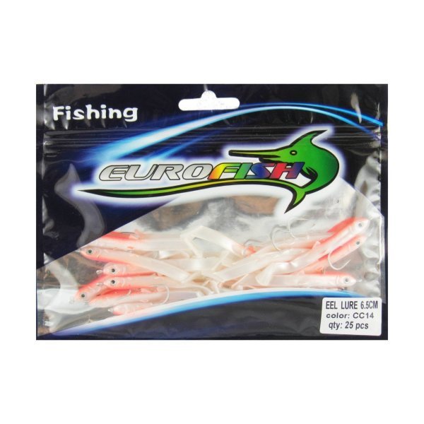 Eel Lure 6,5 Cm Silikon Cc14