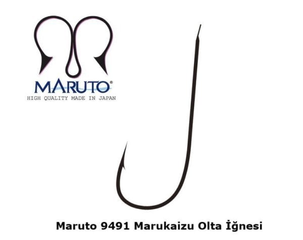 Maruto 9491 BN Düz Olta İğnesi 17