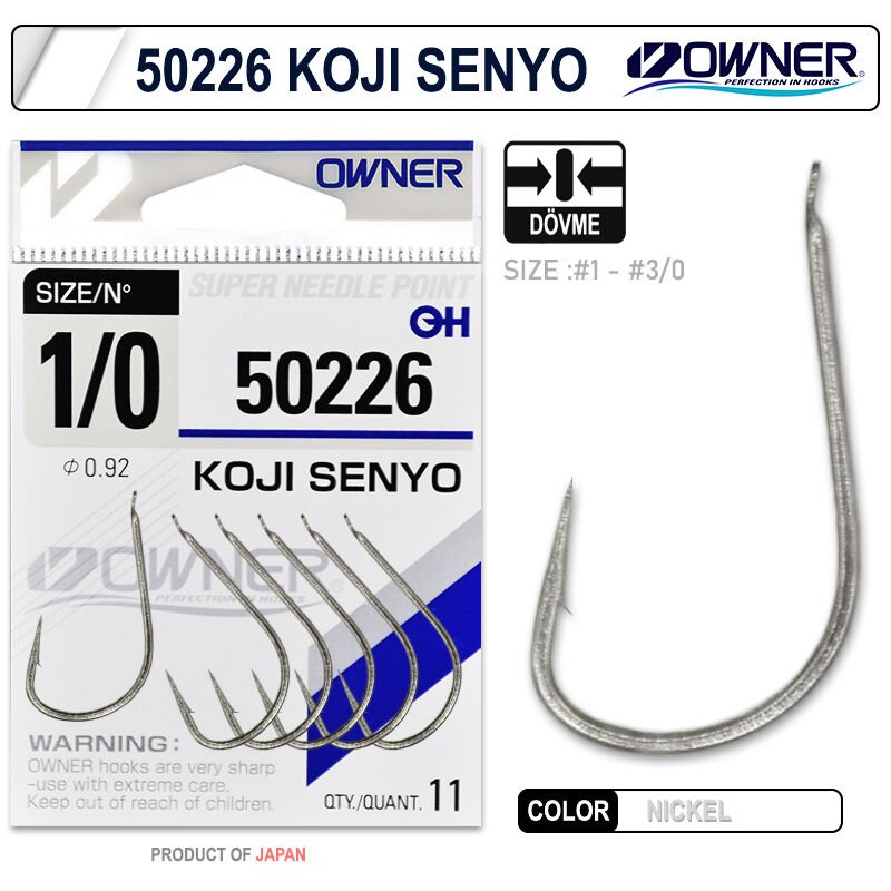 Owner 50226 Koji Senyo White İğne 1