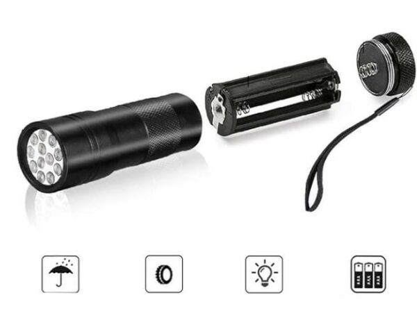 Captain 8010 UV Active Işıklı Mini El Feneri