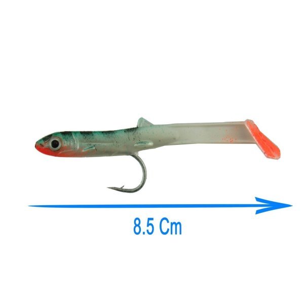 Eel Lure 8,5 Cm Silikon Cc10