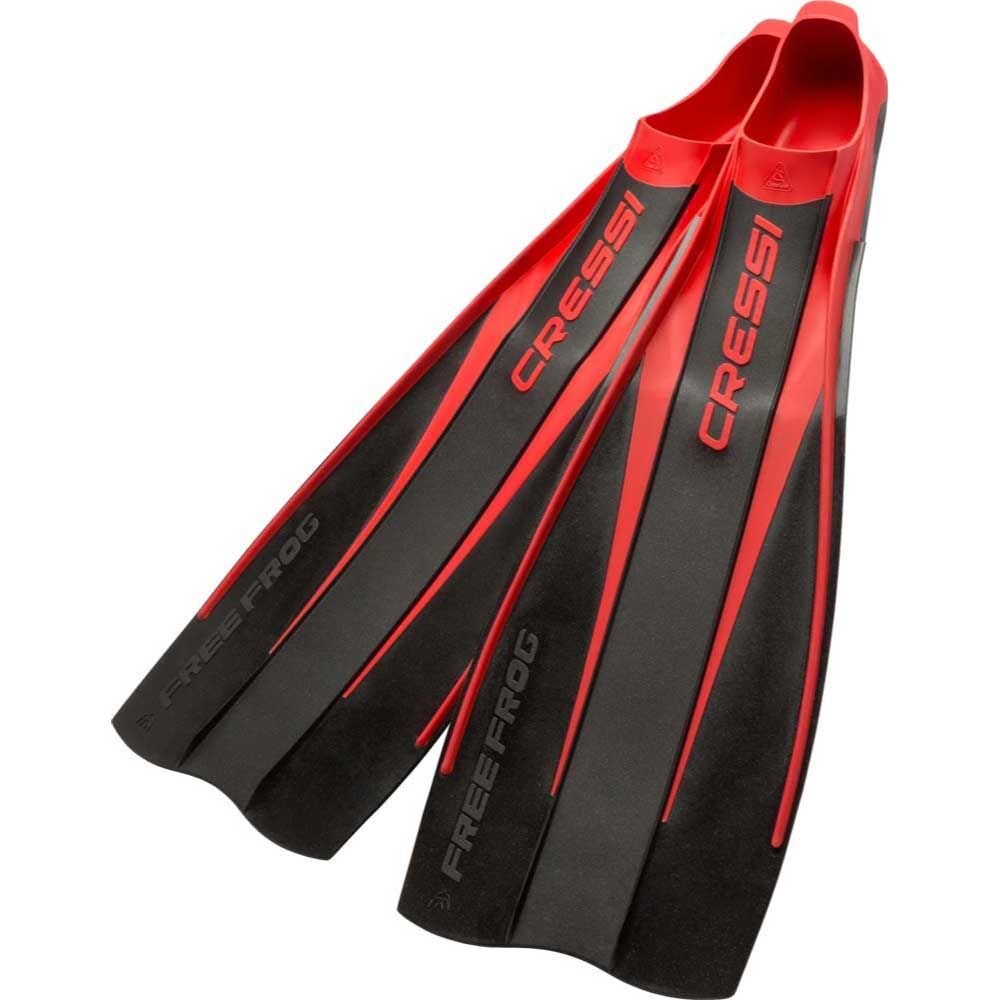 Cressi Free Frog Dalış Paleti SİYAH - KIRMIZI - 39 - 40