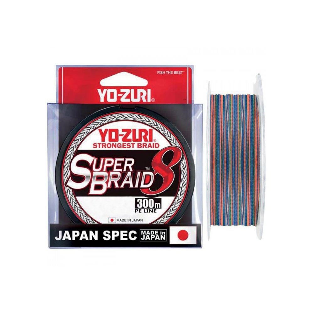 Yozuri Süper Braid 8X İp Misina MULTİCOLOR - 0.30MM - 300MT - 23KG