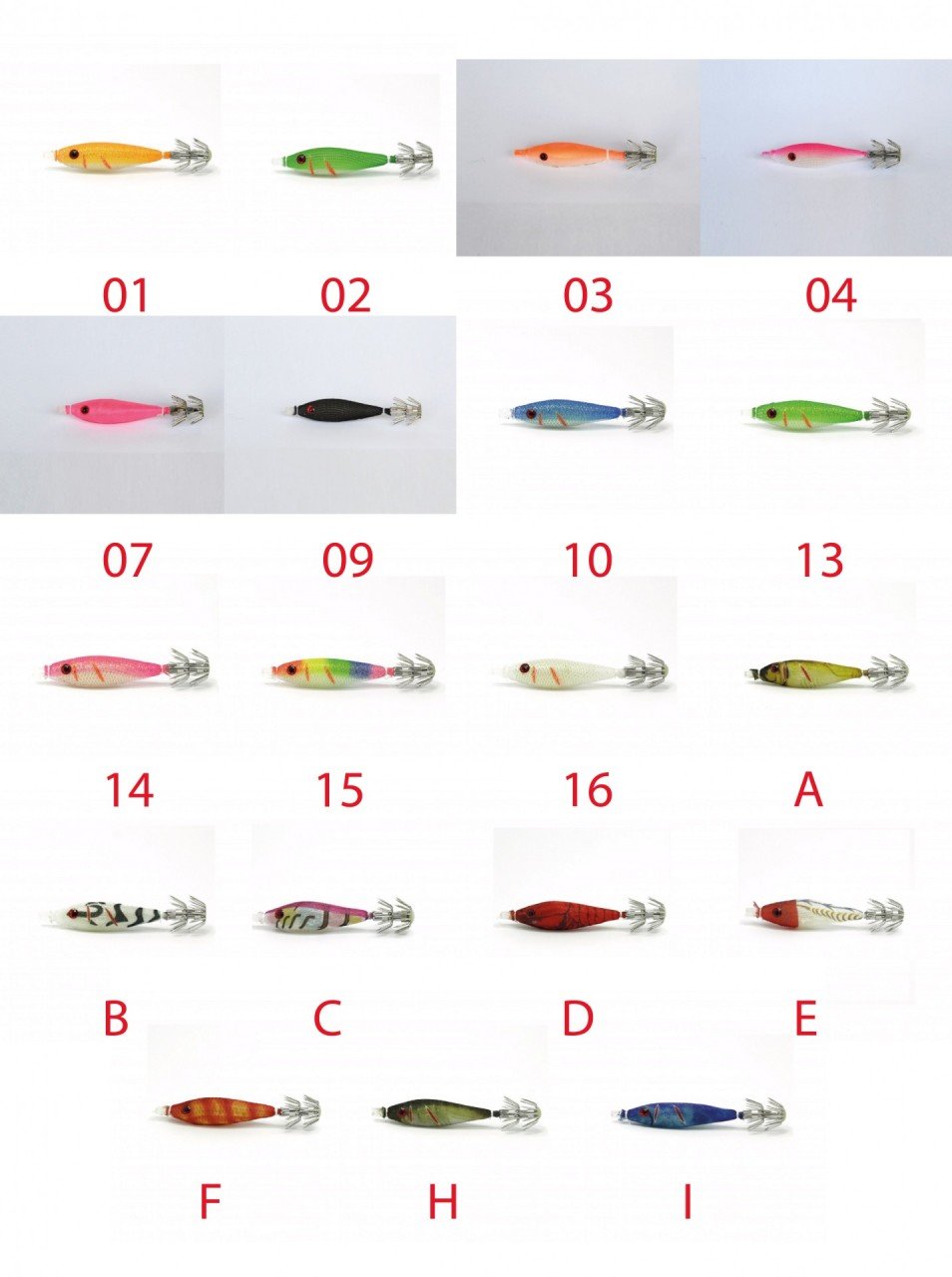 Captain 3007 Kalamar Zokası 6cm Metsuki Squid 14
