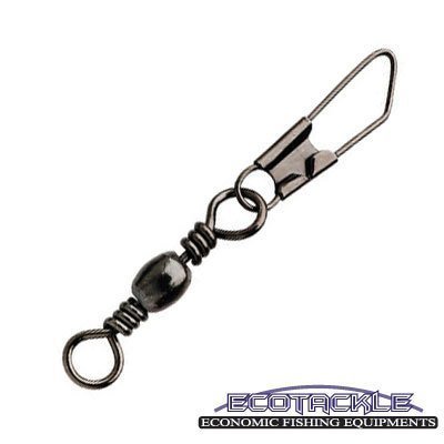 Ecotackle Siyah Renk Klipsli Fırdöndü Grosa 144p TR-4