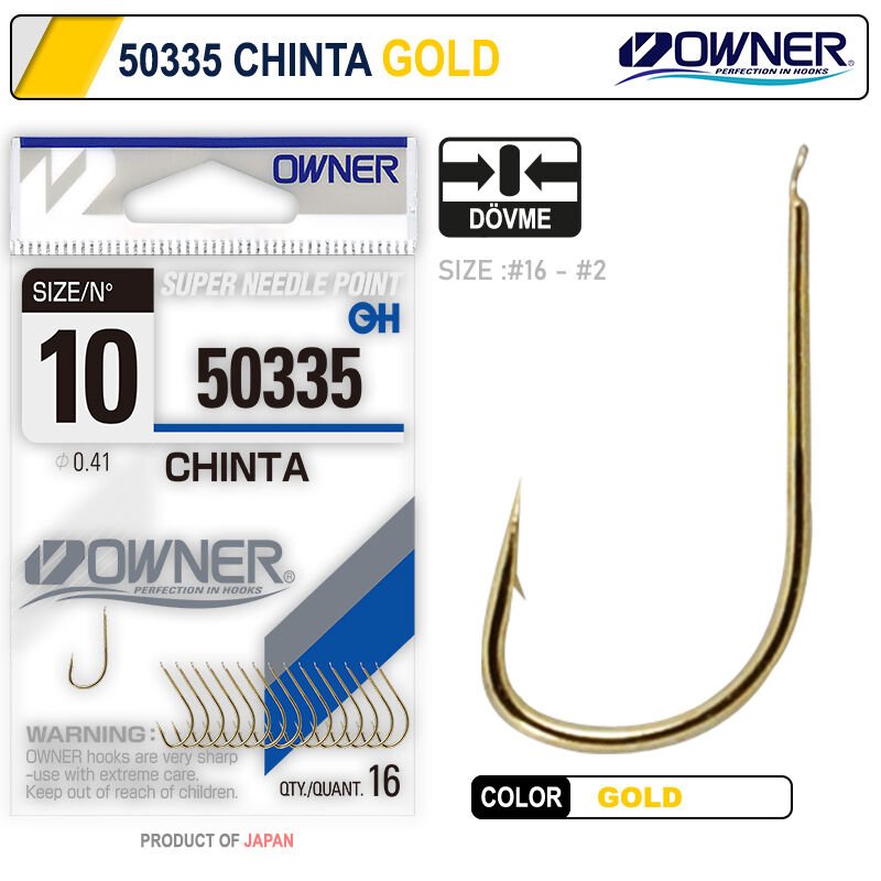 Owner 50335 Chinta Gold İğne 10