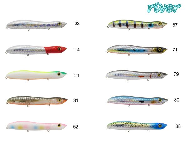 River Lazy Popper 125 12.5Cm 18G Maket Balık 31