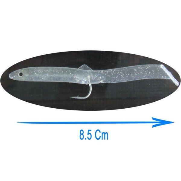 Eel Lure 8,5 Cm Silikon Cc17