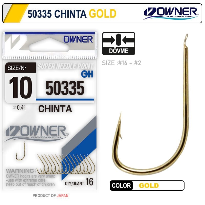 Owner 50335 Chinta Gold İğne 16