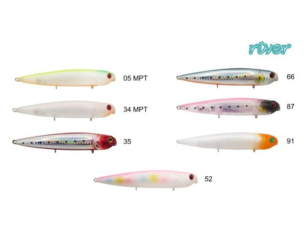 River Seabass Bullet 125 12.5CM 23G Popper Maket Balık