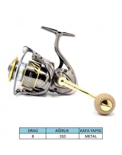 Captain Valtom 3000 Spin Makine 9+1 BB