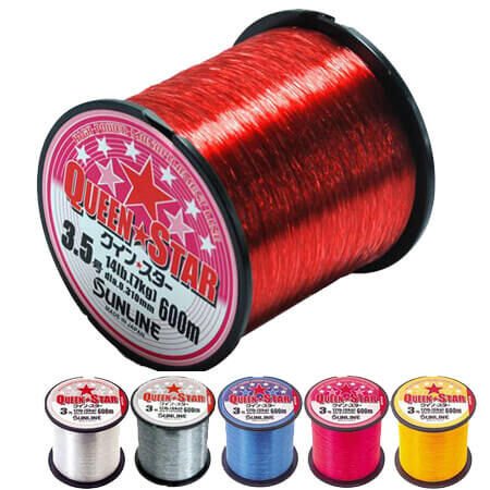 Sunline Queen Star Misina Clear - 0.285MM - 600MT - 6KG