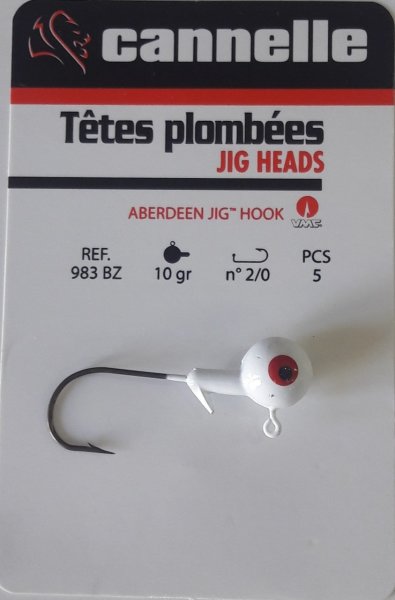 Cannelle 983Bz Jig Head 10gr - 2/0