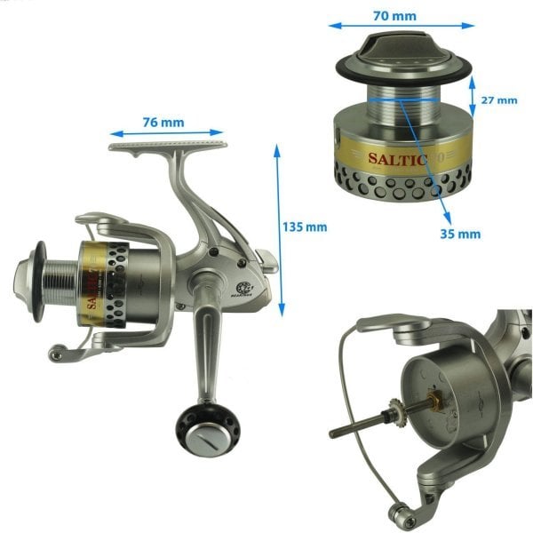Saltic 70 7+1 Bilyalı Metal Kafa Makine