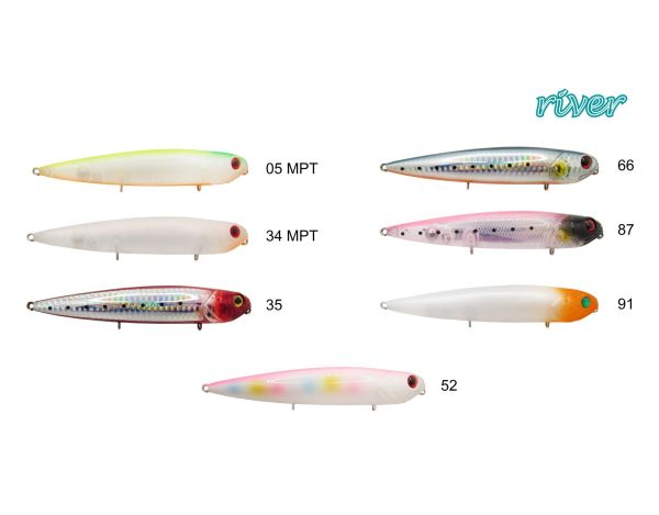 River Seabass Bullet 125 12.5CM 23G Popper Maket Balık 52