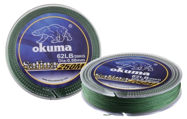 Okuma Safina 4 Örgü 250 mt 0,41 mm Yeşil ip