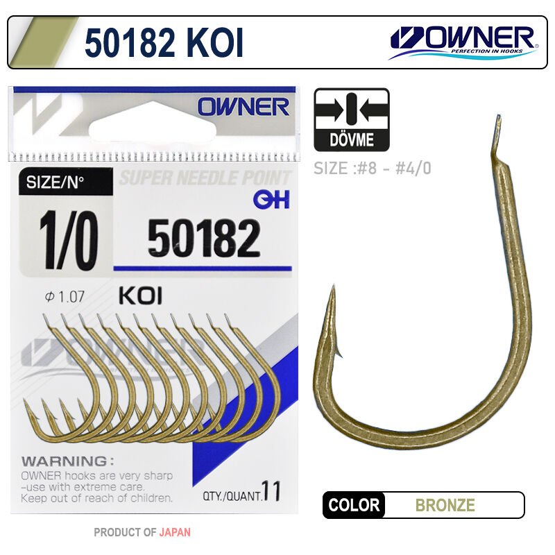 Owner 50182 Koi Brown İğne 2