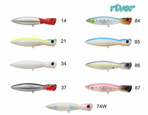 River Bighead Pop 130 13Cm 36G Popper Maket Balık